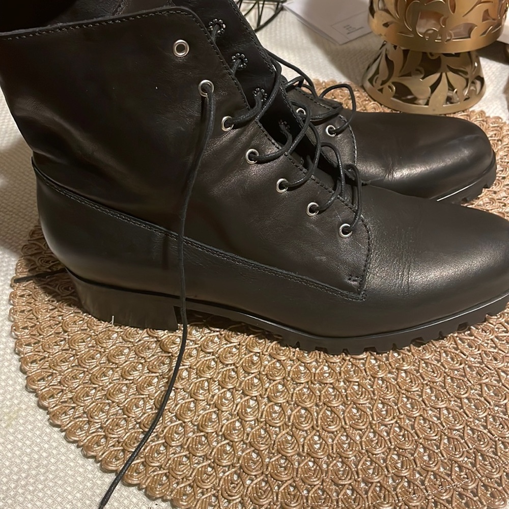 Women leather Grigiarancio  boots size 39 US 8.5